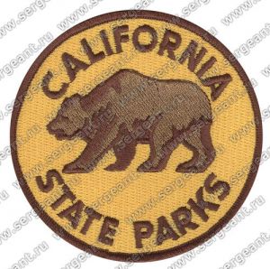 Нашивка отдела полиции по охране городских парков и достопримечательностей штата Калифорния ― Сержант